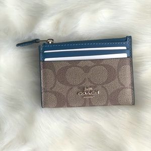 Coach Mini skinny ID card holder